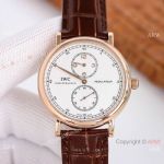 Swiss Copy IWC Portofino Regulateur Rose Gold Automatic Watch